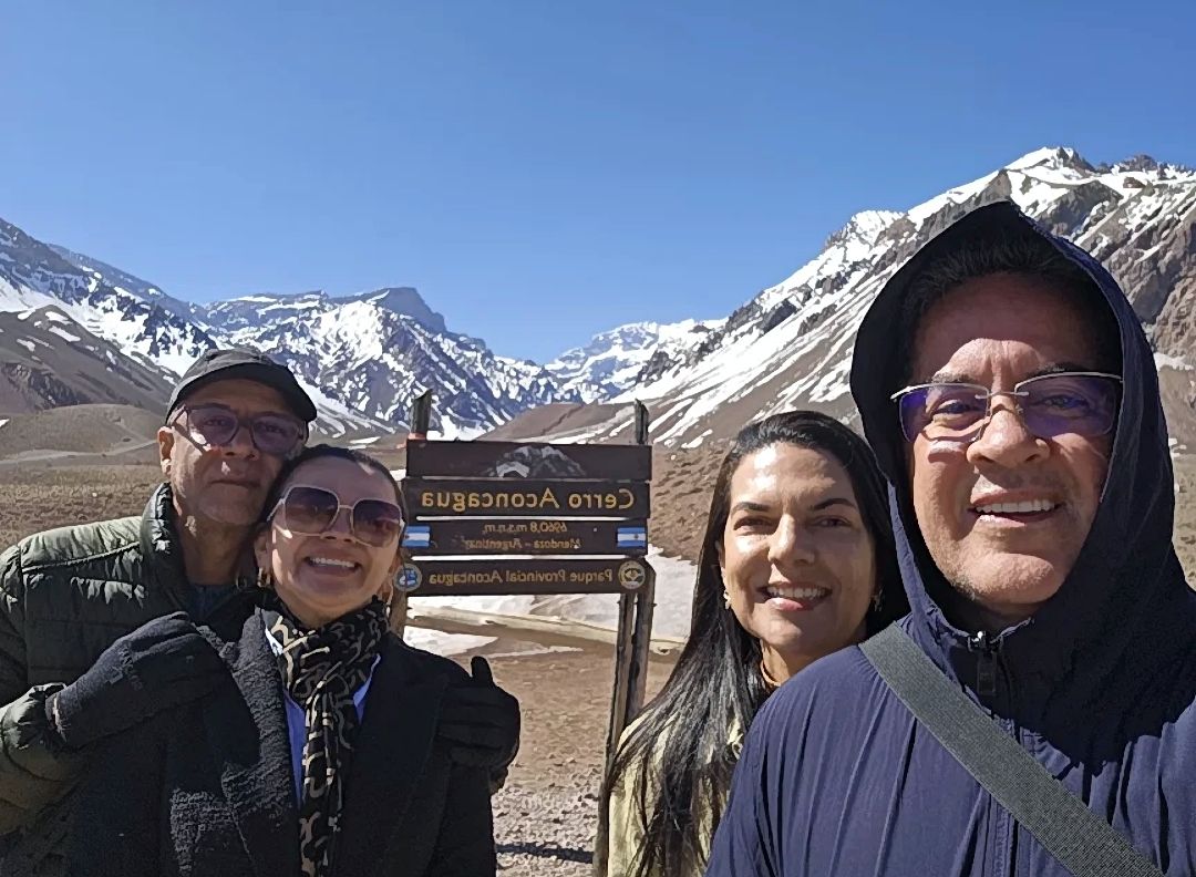 Viajeros de Global Mendoza disfrutando Mendoza